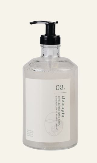 Kid Therapie Sandalwood & Amber Exfolierende Håndsåpe Transparent 480 ml
