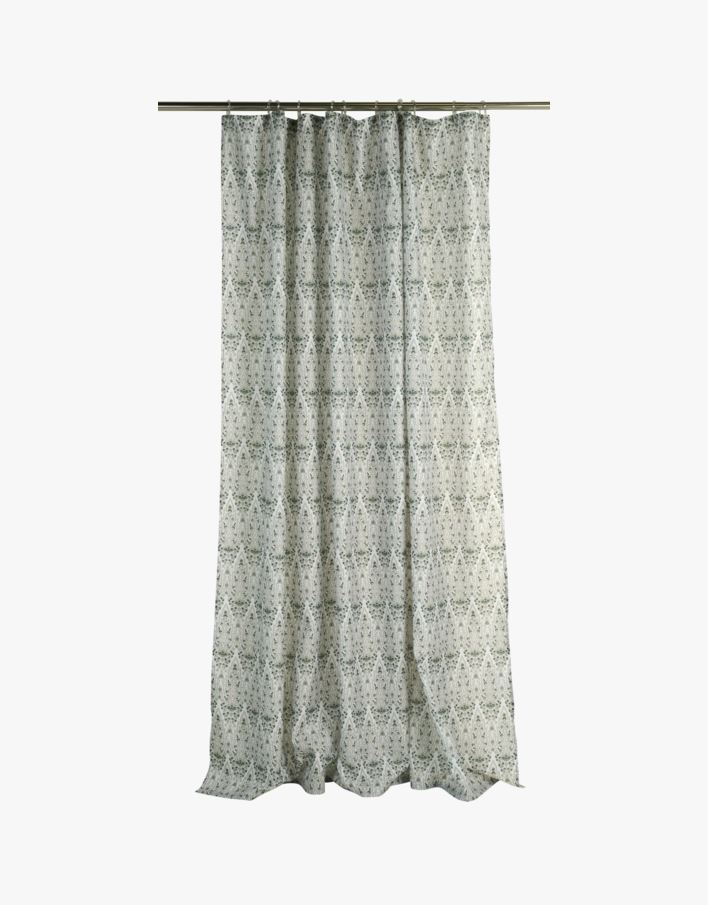 Dusjforheng multi grønn - 180x200 cm multi grønn - 1