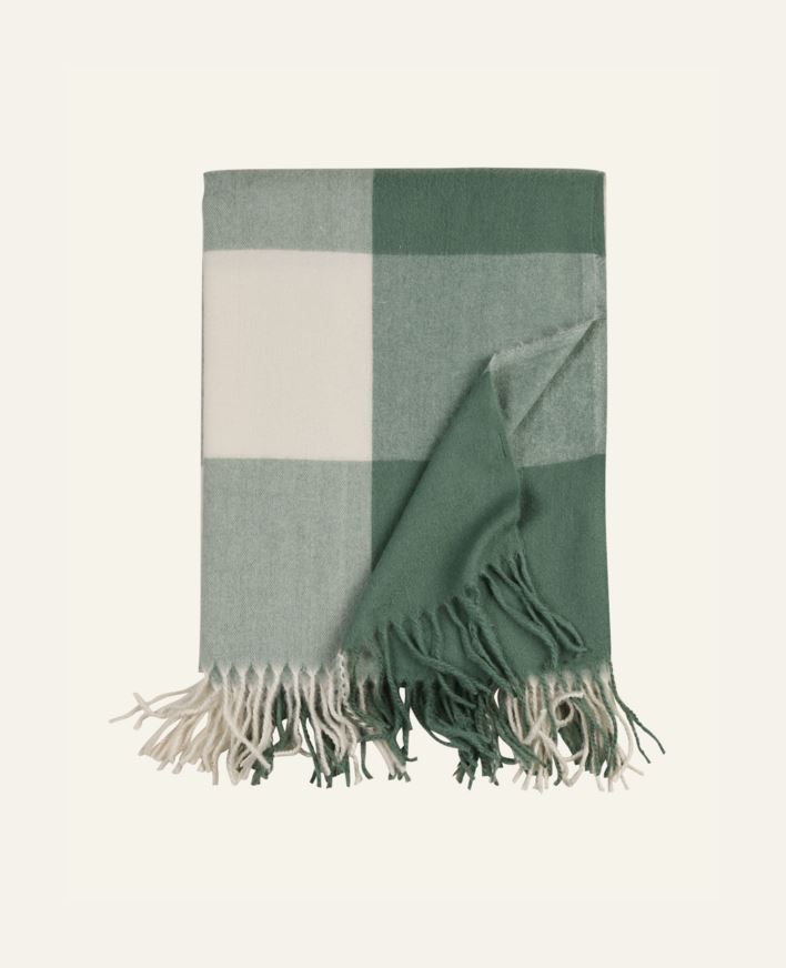 Pledd grønn - 130x170 cm grønn - 1