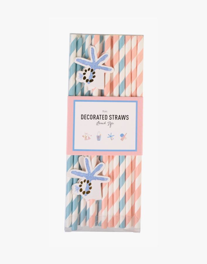 Papirsugerør 20pk multi - 20 pk multi - 1