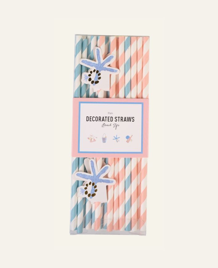 Papirsugerør 20pk multi - 20 pk multi - 1