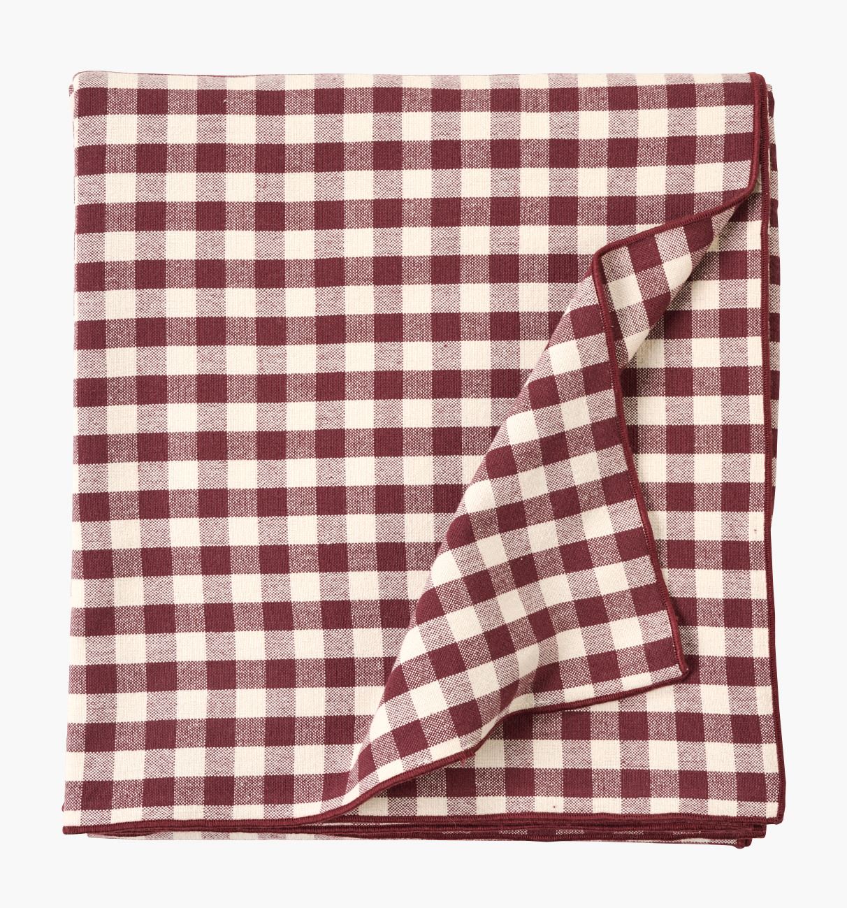 Duk burgunder - 140x250 cm burgunder - 1