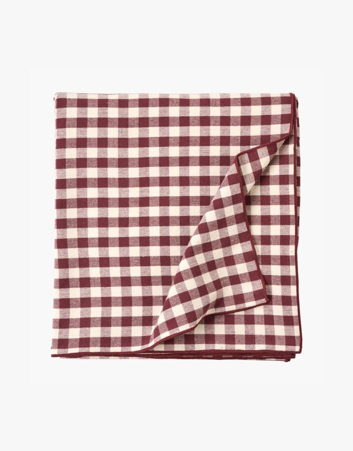 Duk burgunder - 140x250 cm burgunder - 1