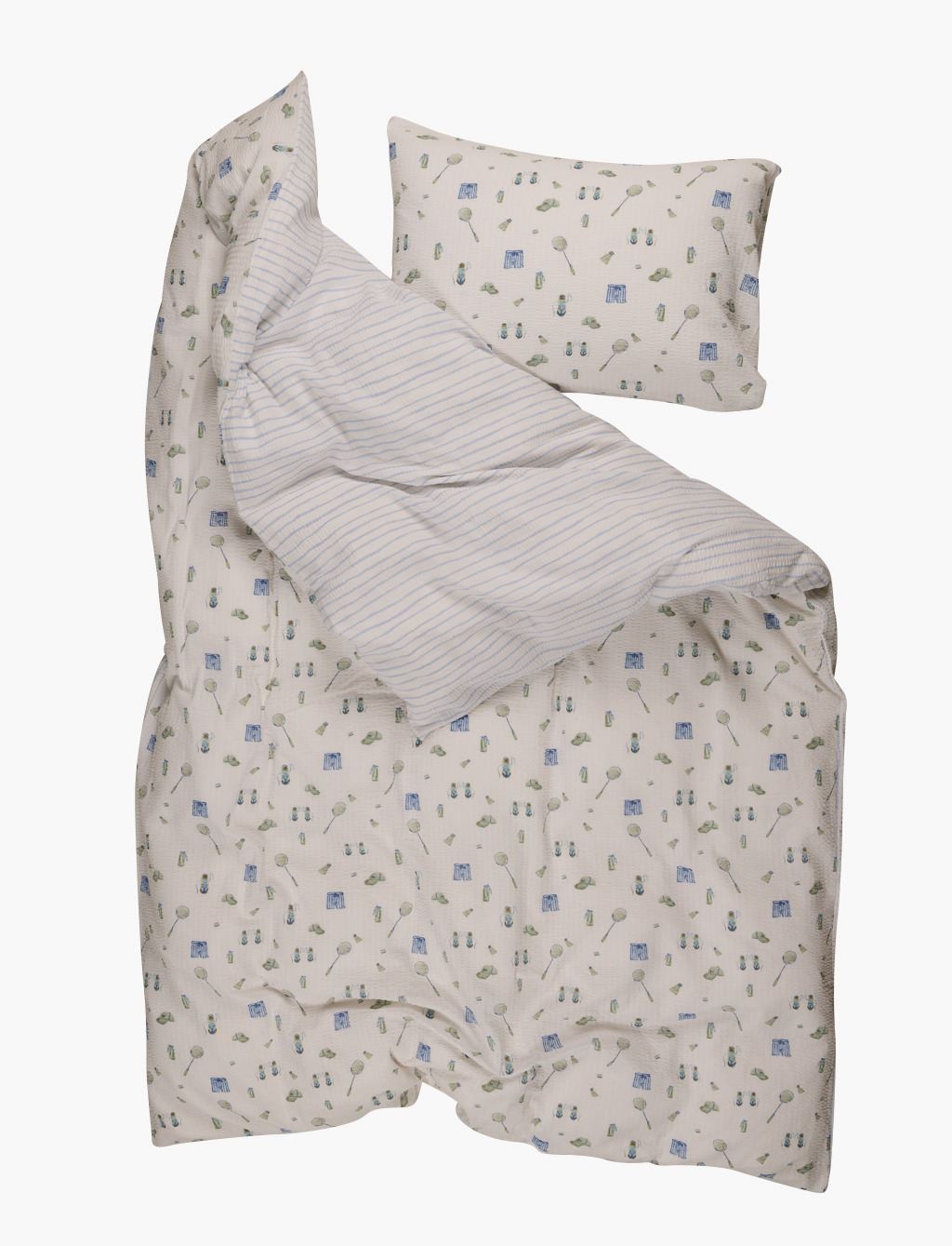 Sengesett multi grønn - 3