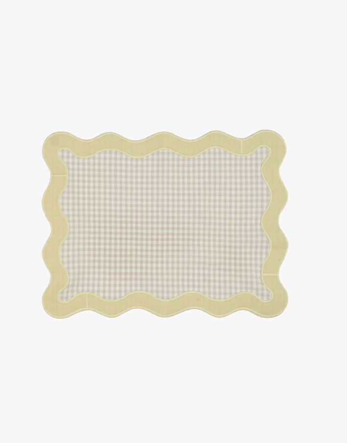 Brikke gul - 35x45 cm gul - 1