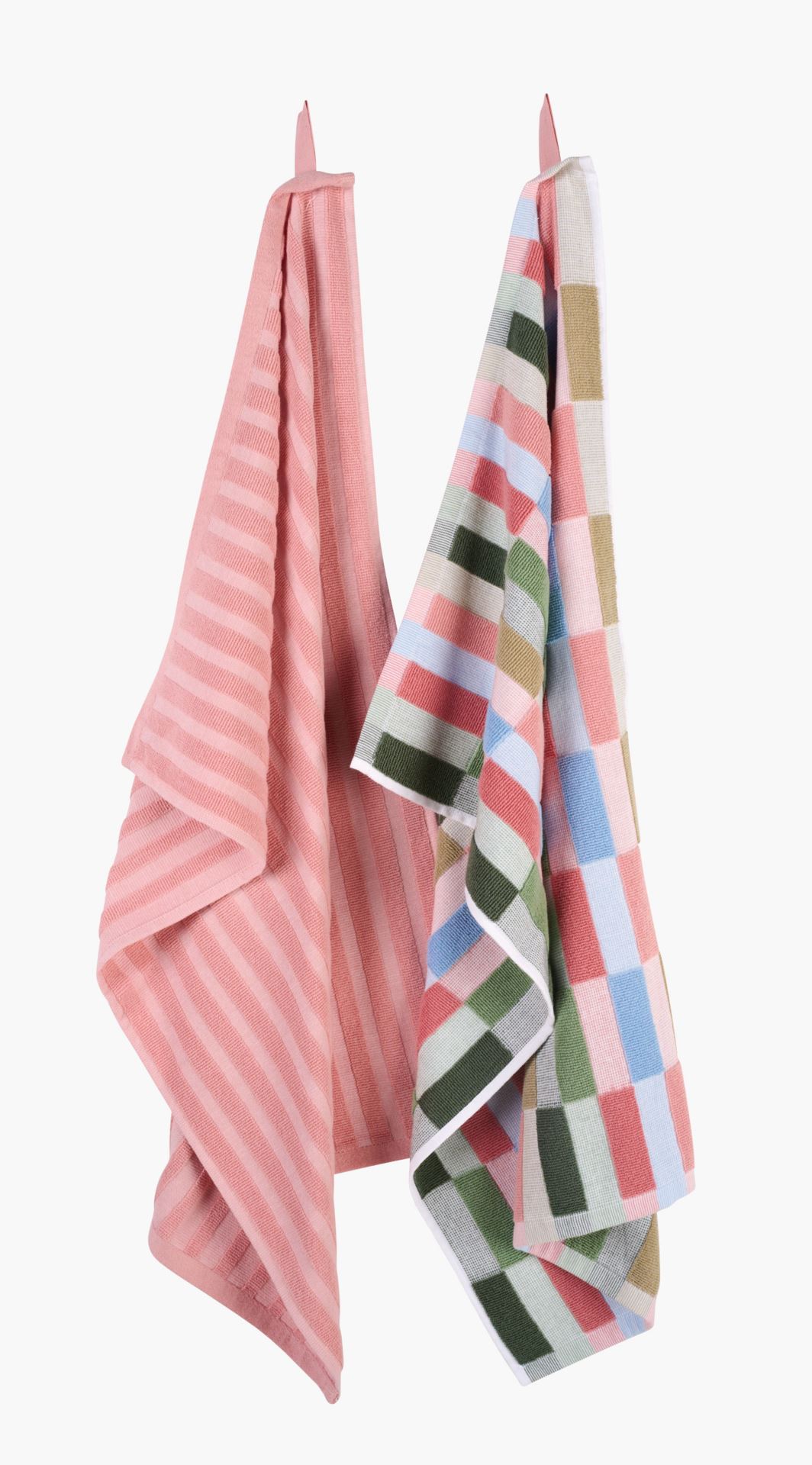 Kjøkkenhåndkle rosa - 45x70 cm rosa - 1