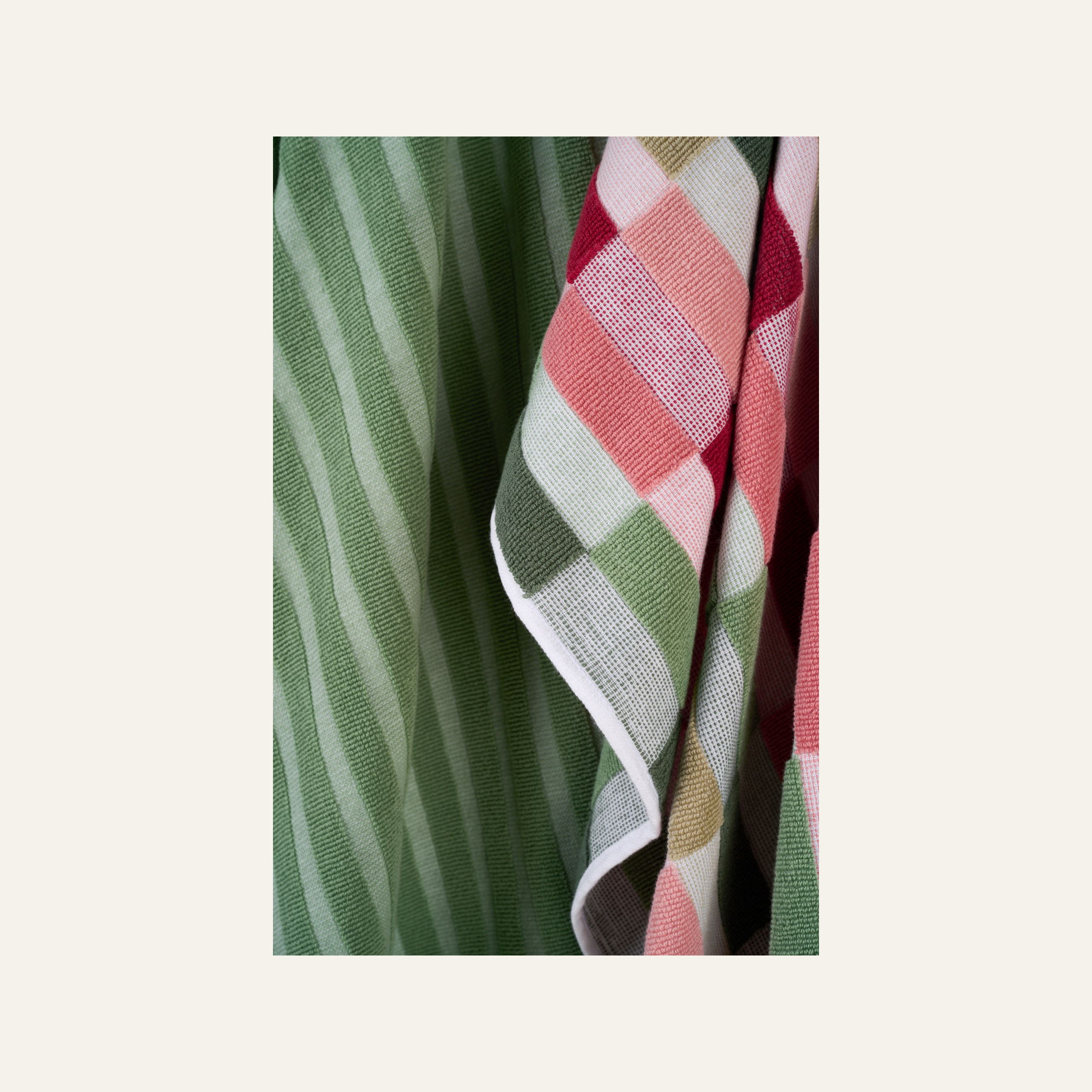 Kjøkkenhåndkle mørk grønn - 2