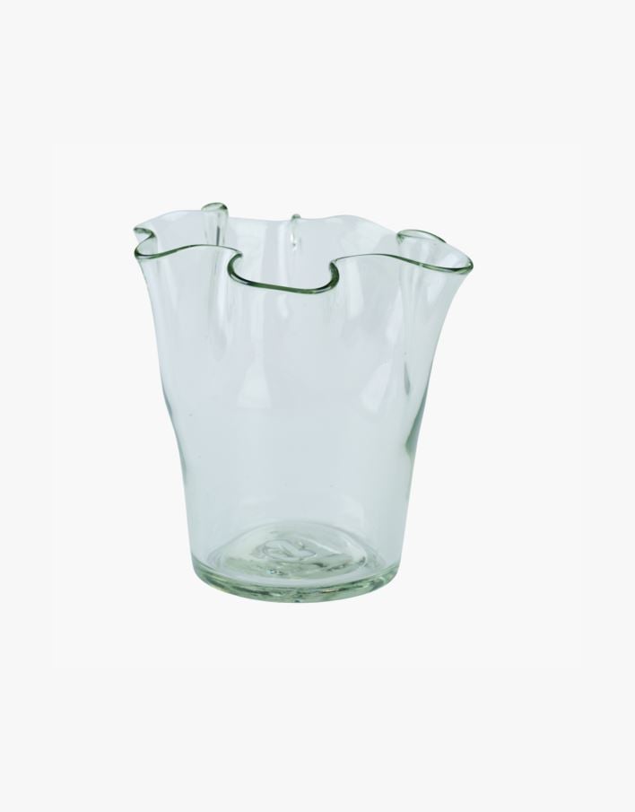 Vase transparent - 23x21,5x24 cm transparent - 1