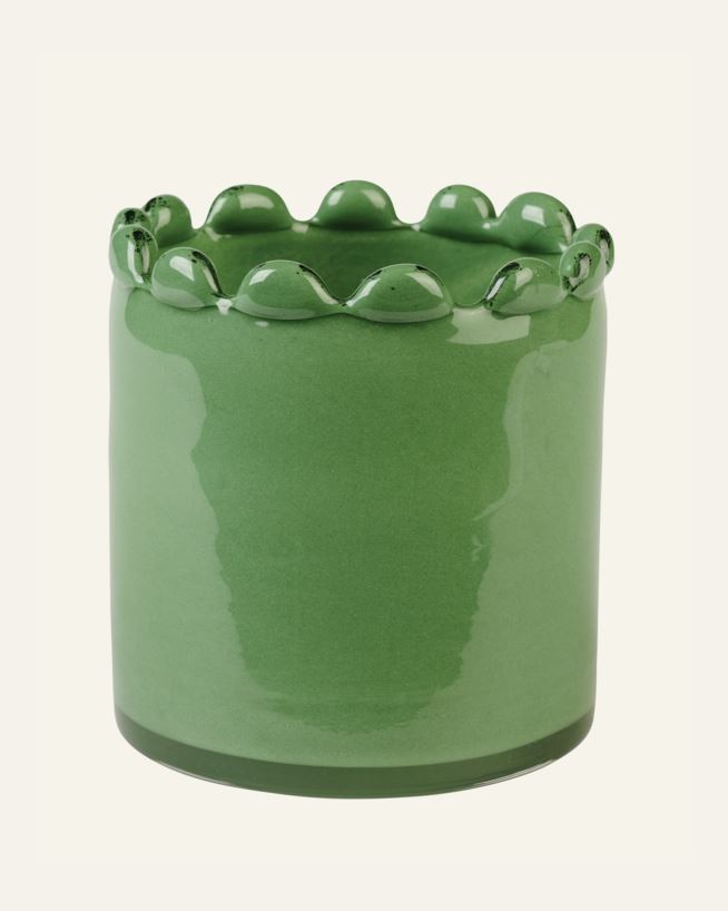 Telysholder grønn - 10,5x10,5x10,5 cm grønn - 1