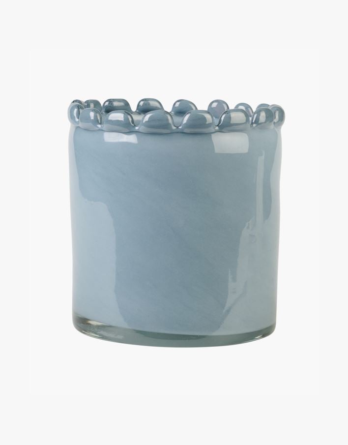 Telysholder blå - 12,5x12,5x13 cm blå - 1