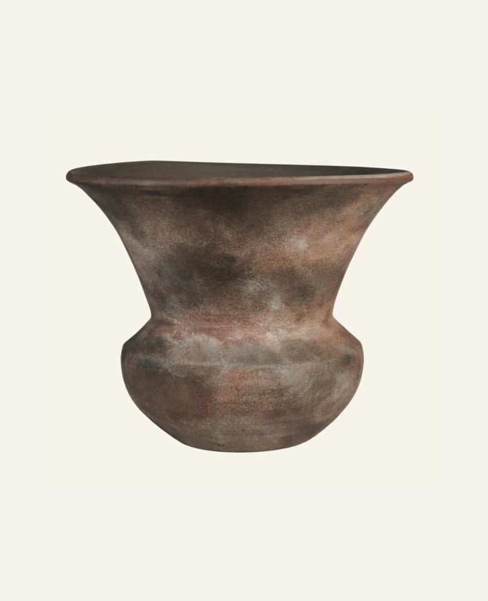 Vase brun - 41x41x33 cm brun - 1