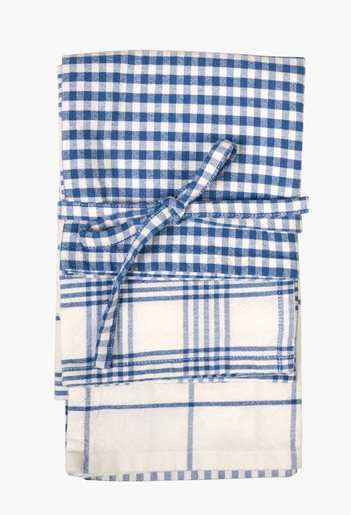 Kjøkkenhåndkle blå - 5