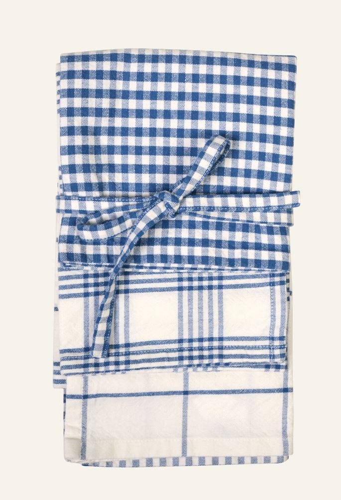 Kjøkkenhåndkle blå - 5