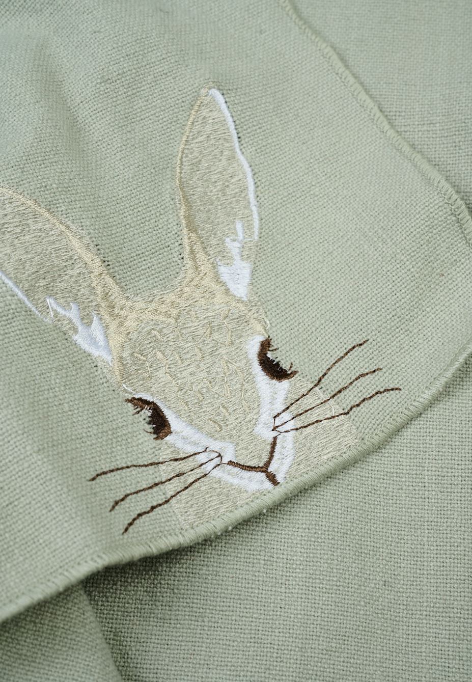 2pk tøyserviett lys grønn - 3