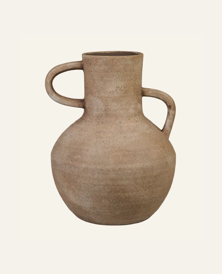 Vase beige - 21x21x27 cm beige - 1