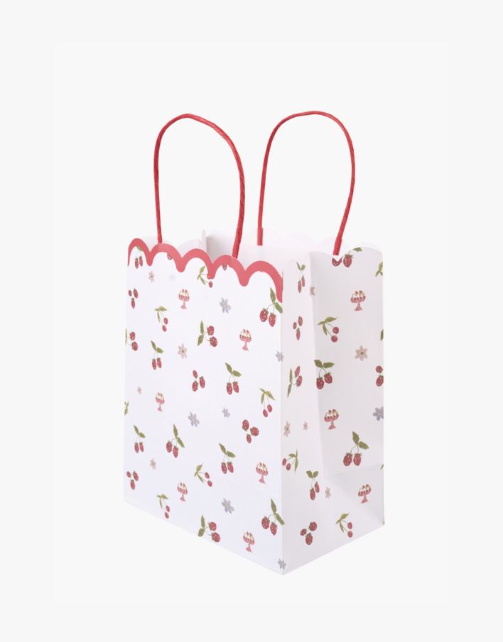 Gavepose 3pk multi rød - 17x20x10 cm multi rød - 1