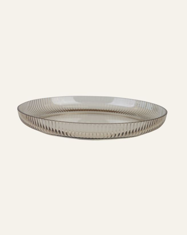 Tallerken brun - ø20 cm brun - 1