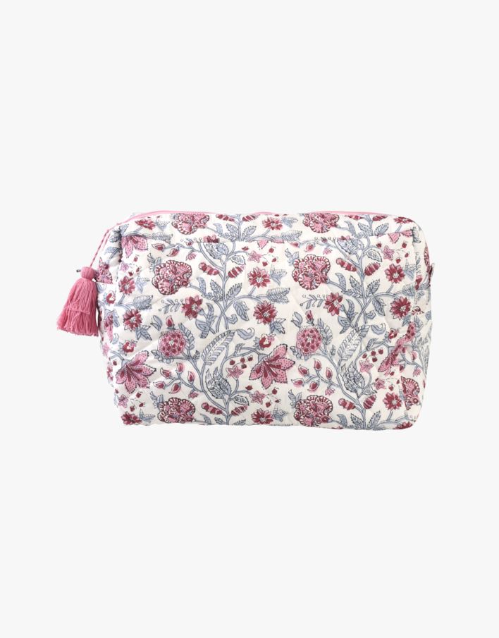 Stor toalettmappe multi rød - 21x34 cm multi rød - 1