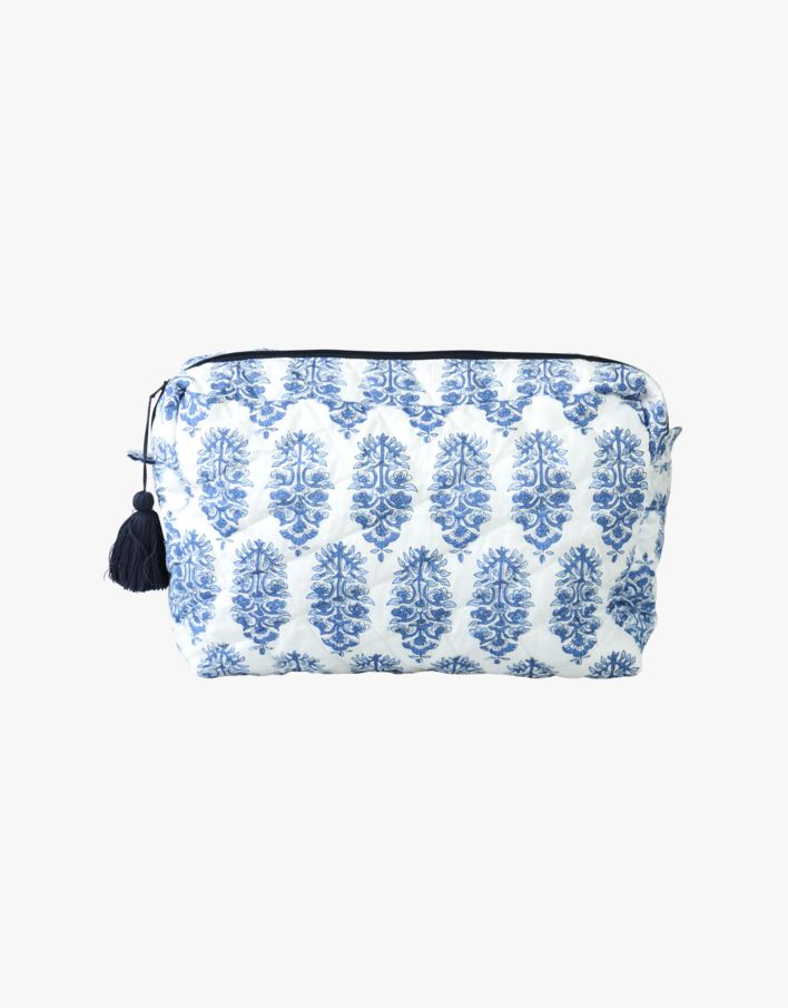 Stor toalettmappe blå - 21x34 cm blå - 1