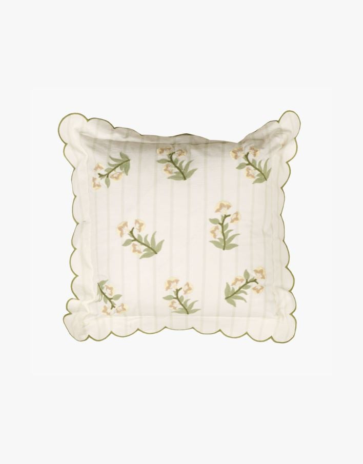 Pynteputetrekk hvit - 45x45 cm hvit - 1