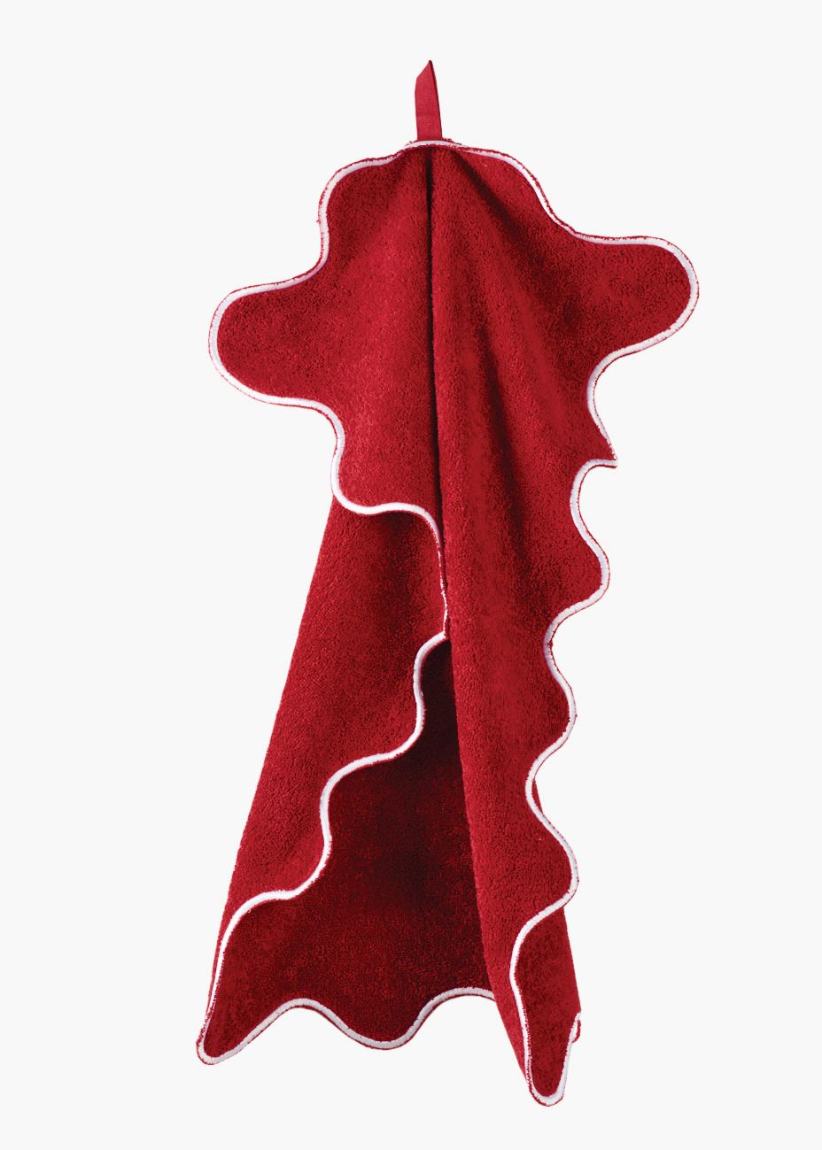 Gjestehåndkle rød - 40x60 cm rød - 1