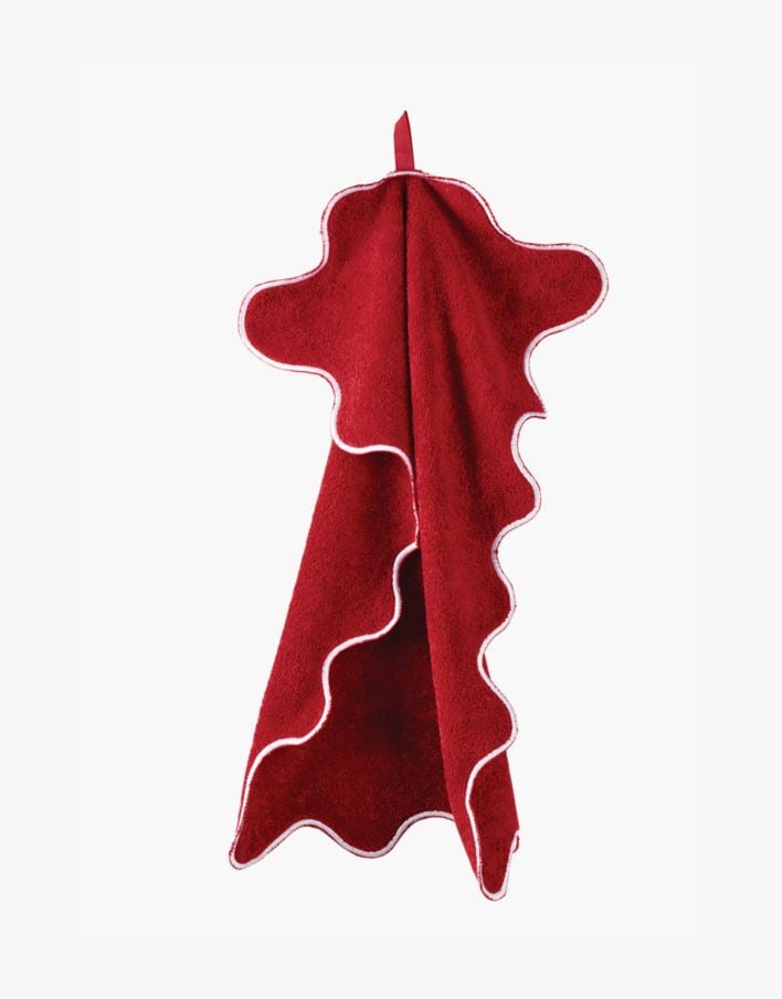 Gjestehåndkle rød - 40x60 cm rød - 1