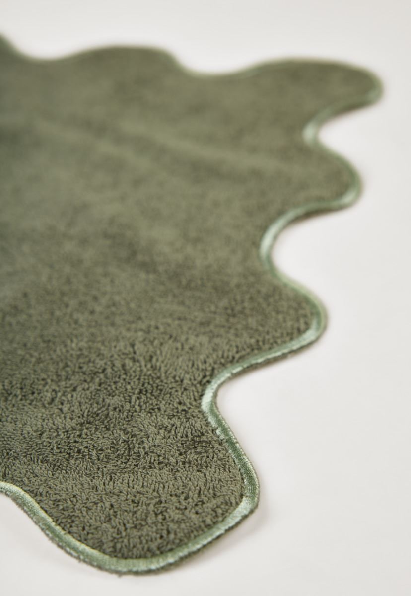 Gjestehåndkle mørk grønn - 4