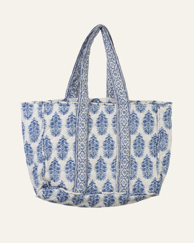 Liten tote bag blå - 30x40 cm blå - 1