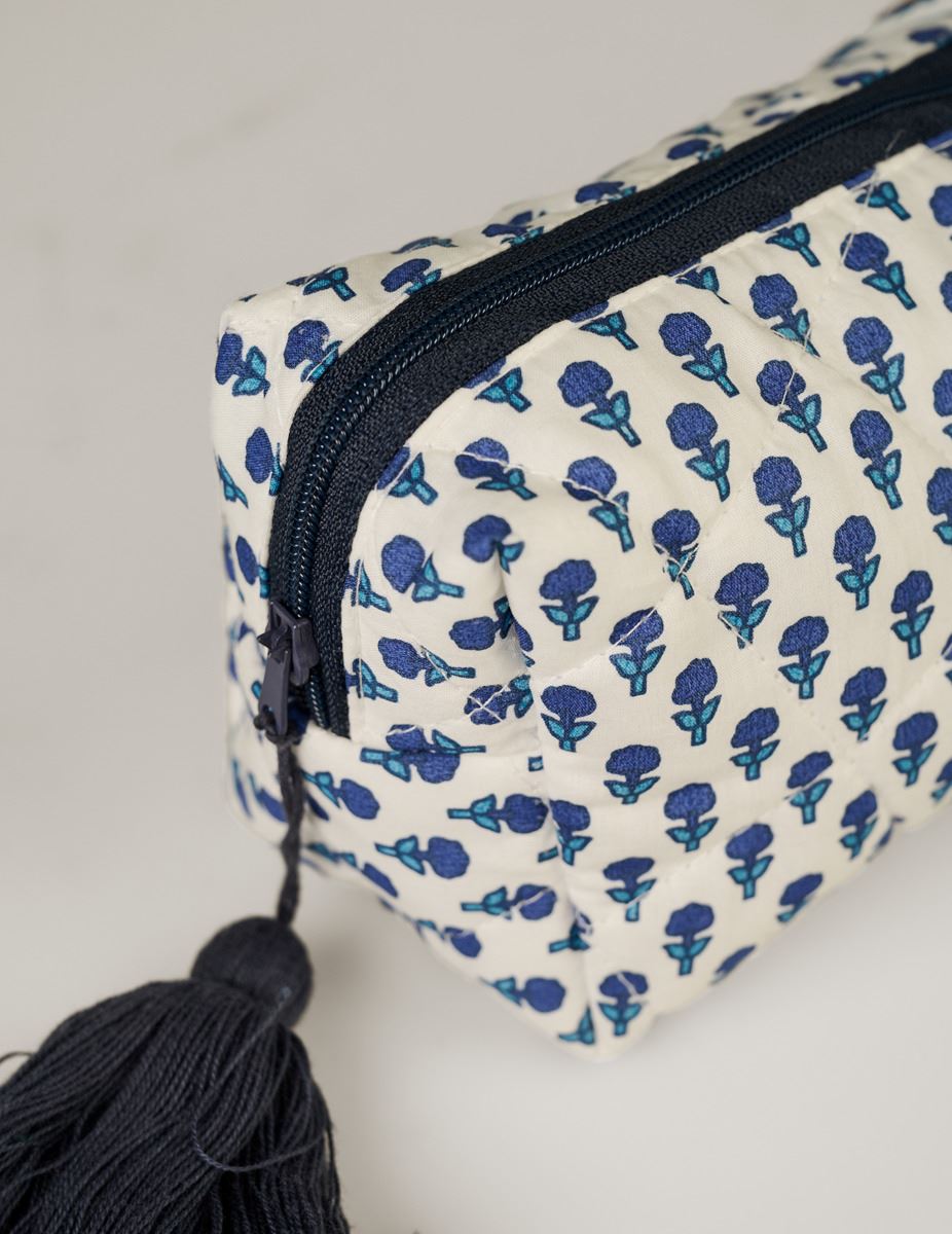 Liten toalettmappe blå - 2