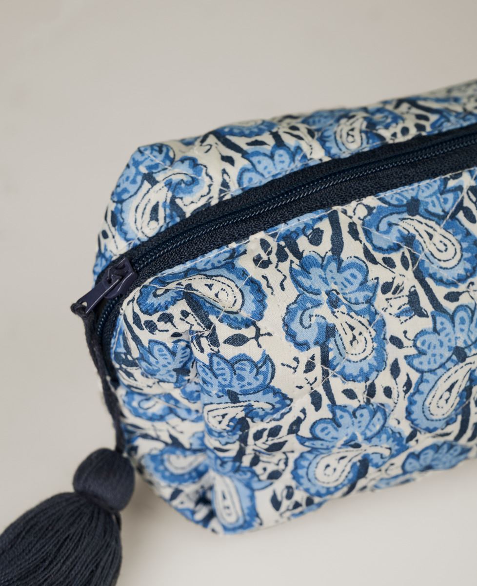 Liten toalettmappe blå - 2