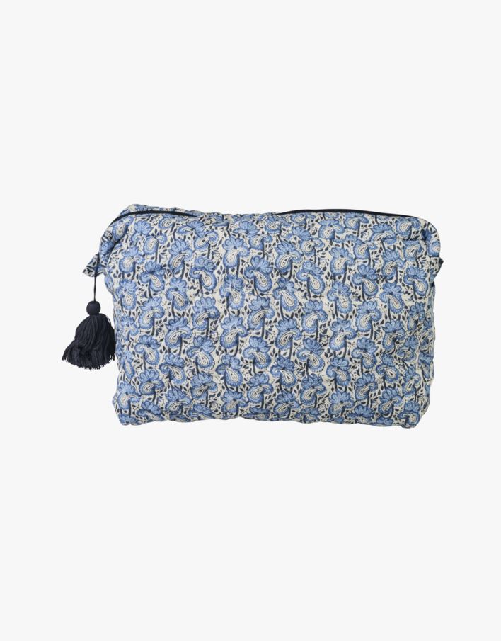 Stor toalettmappe blå - 21x34 cm blå - 1