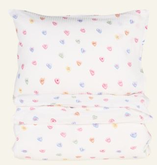 Kid Heart Krepp Sengesett Multi 140x220 cm/50x70 cm
