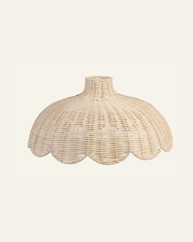 Lampeskjerm lys natur - 40x40x18 cm lys natur - 1