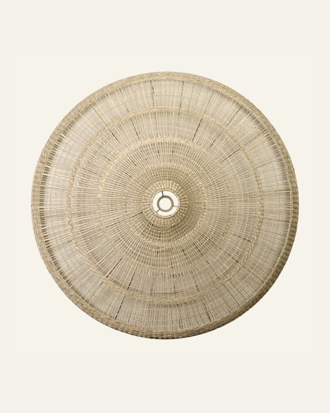 Lampeskjerm natur - 18 cm ø100 natur - 1