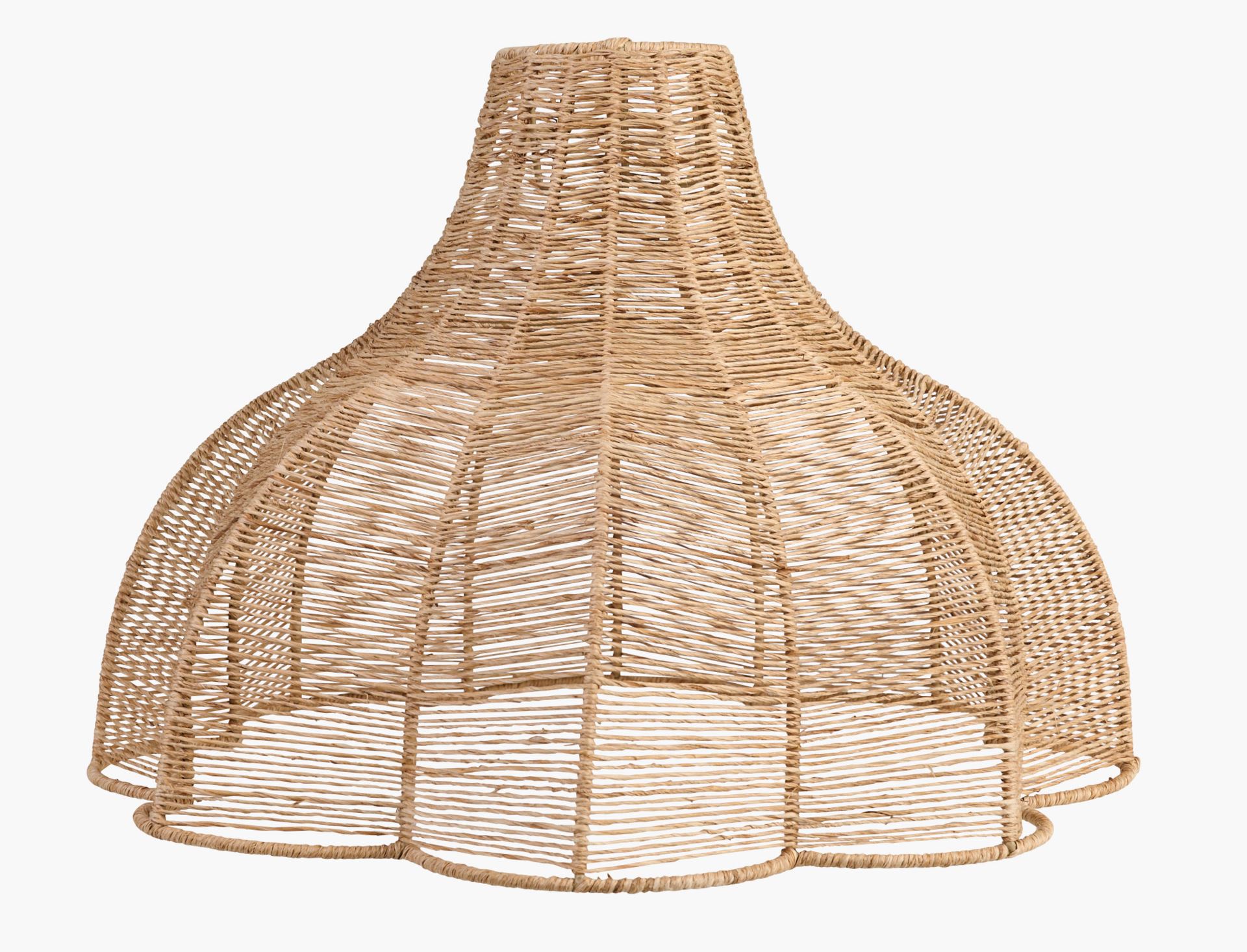 Lampeskjerm natur - 44x44x30 cm natur - 1