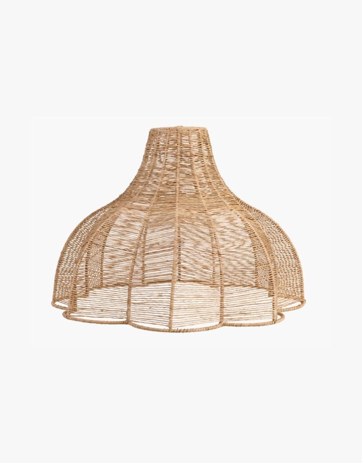 Lampeskjerm natur - 44x44x30 cm natur - 1