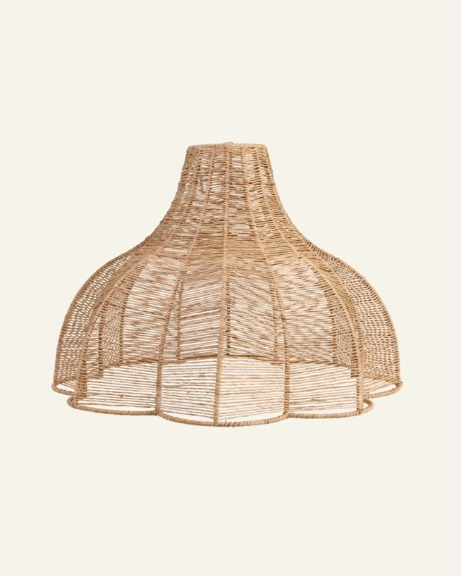 Lampeskjerm natur - 44x44x30 cm natur - 1
