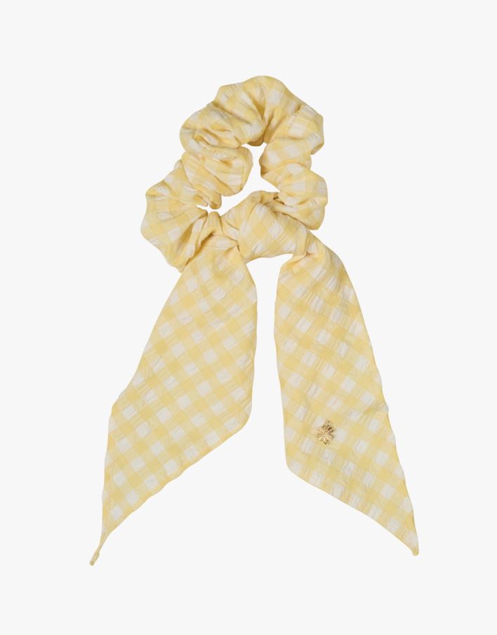 Hårstrikk gul - ø6,5 cm gul - 1