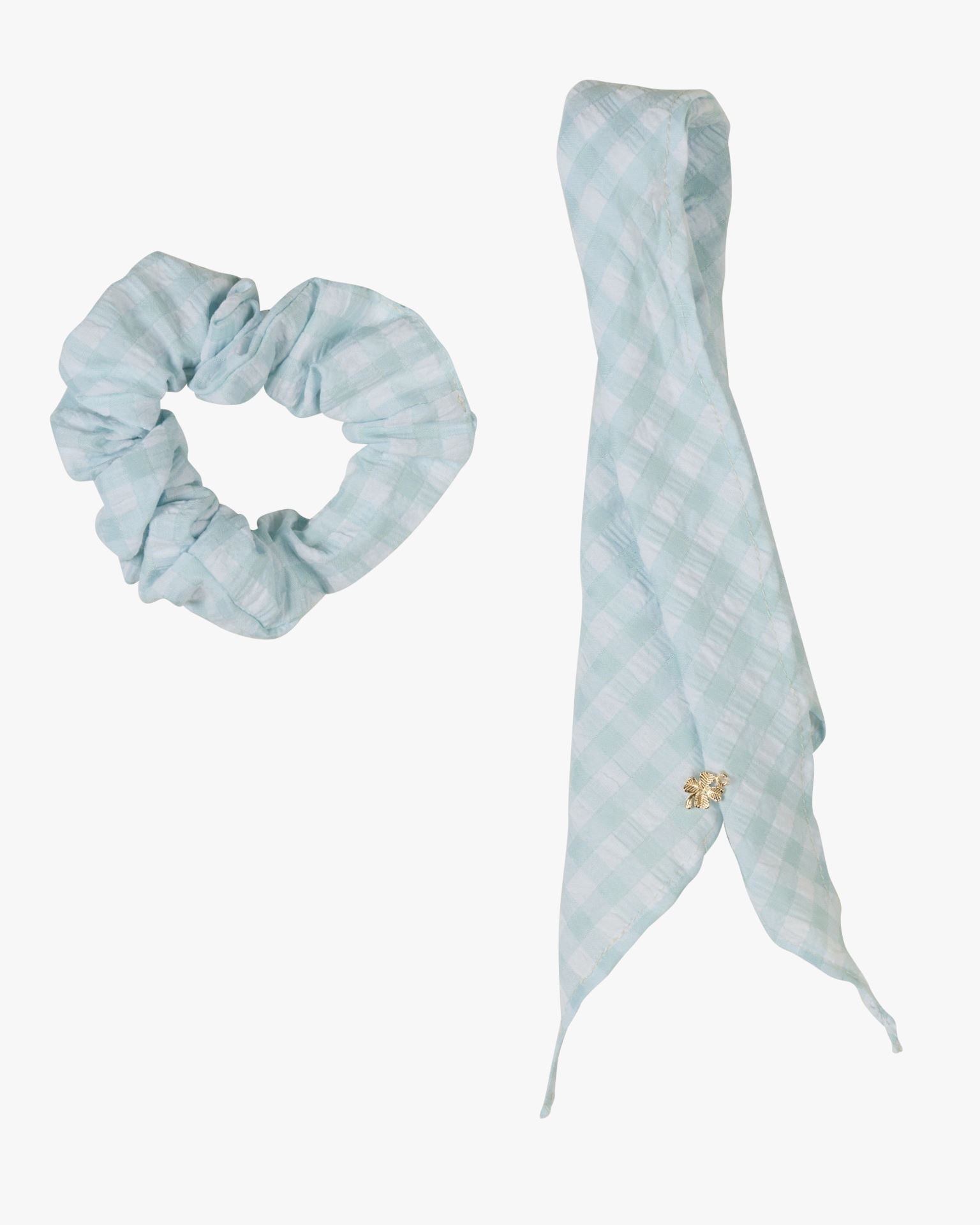 Hårstrikk turkis - 2