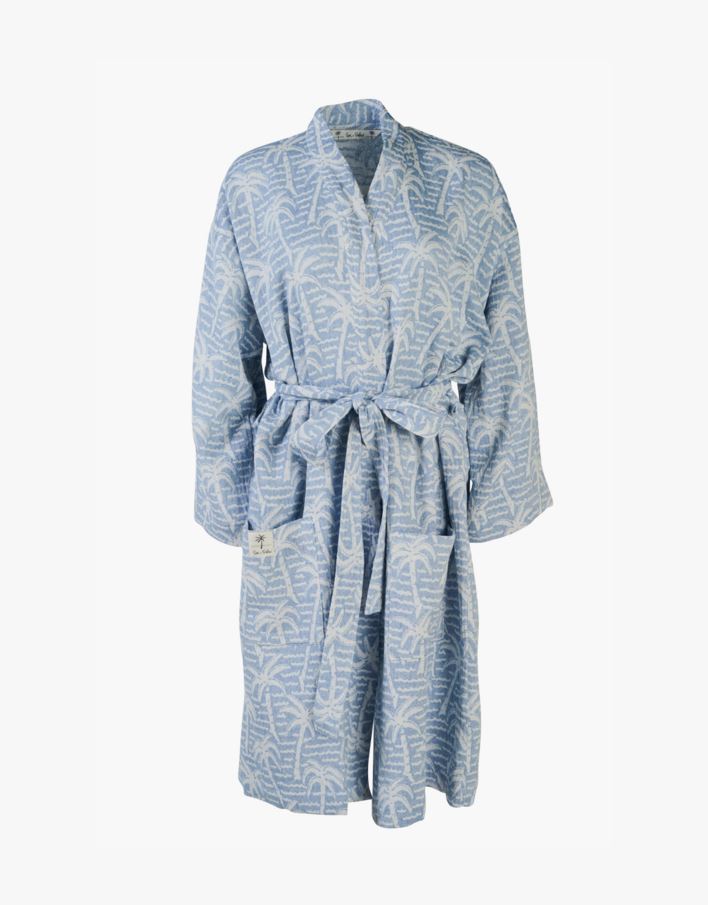 Kimono blå - 75x105 cm blå - 1