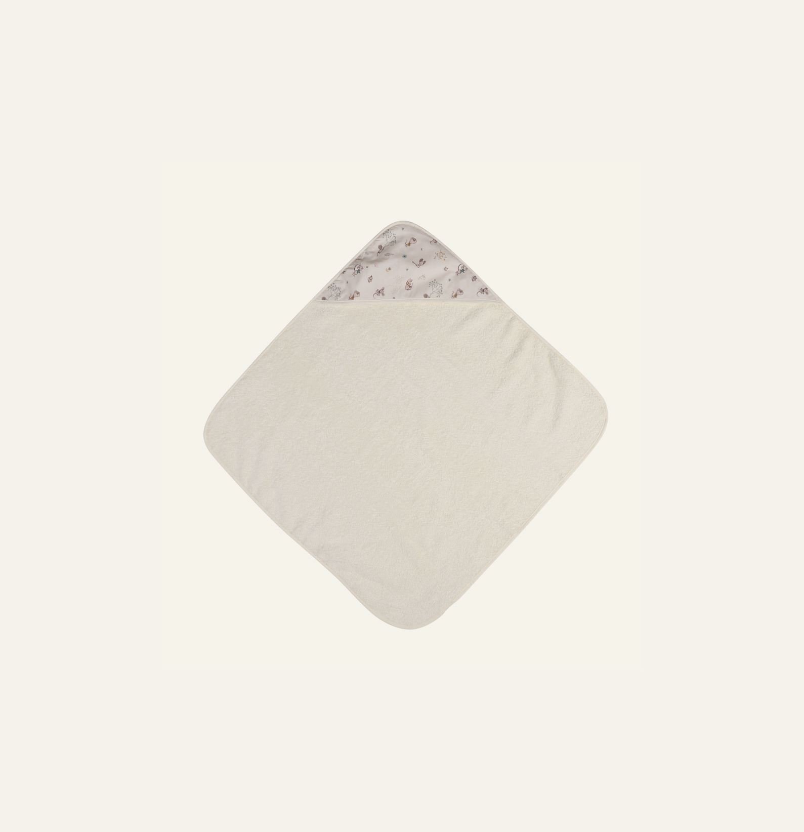 Hettehåndkle multi hvit - 2