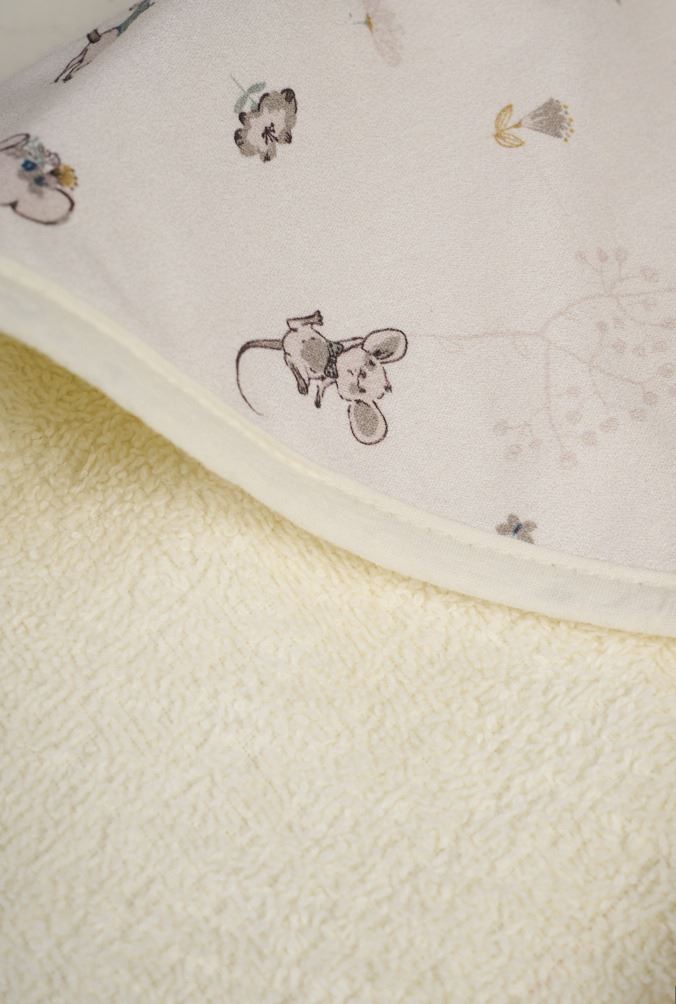 Hettehåndkle multi hvit - 3