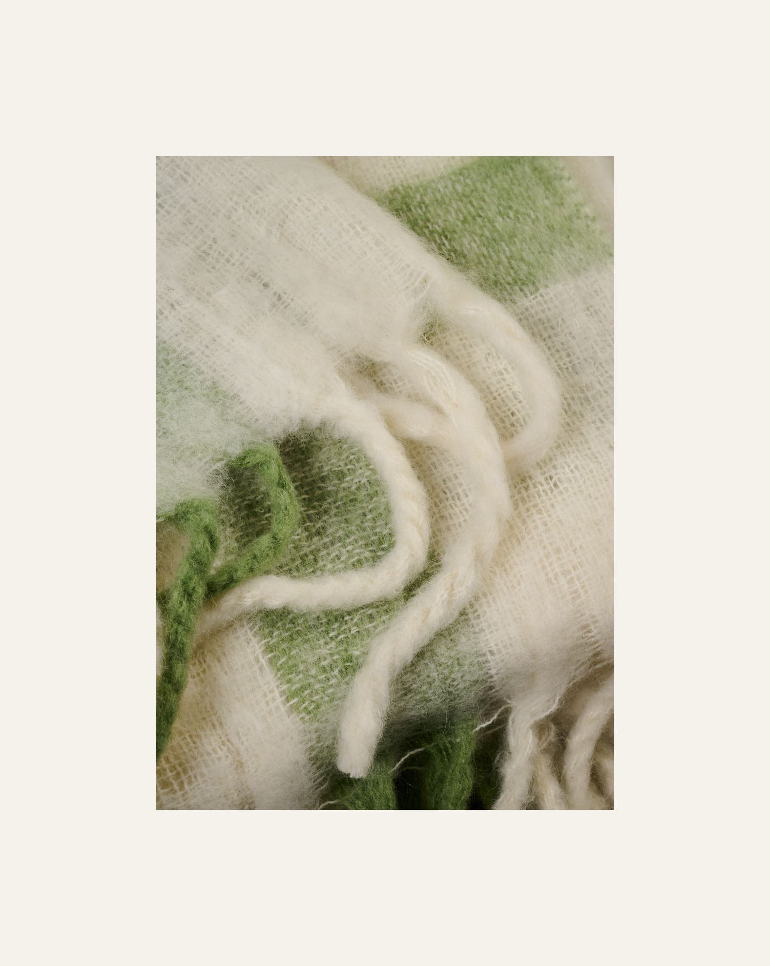 Pledd multi grønn - 2