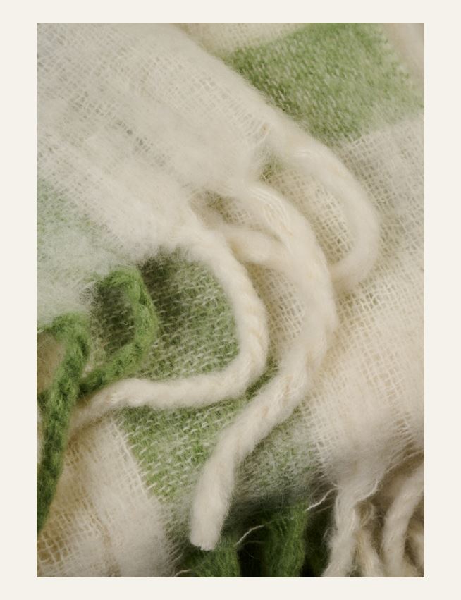 Pledd multi grønn - 2