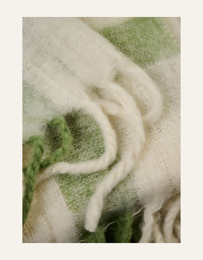 Pledd multi grønn - 2