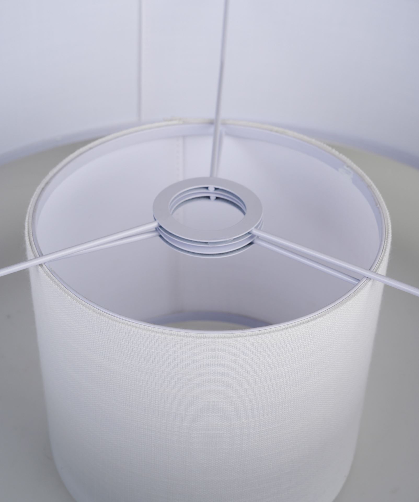 Lampeskjerm hvit - 3