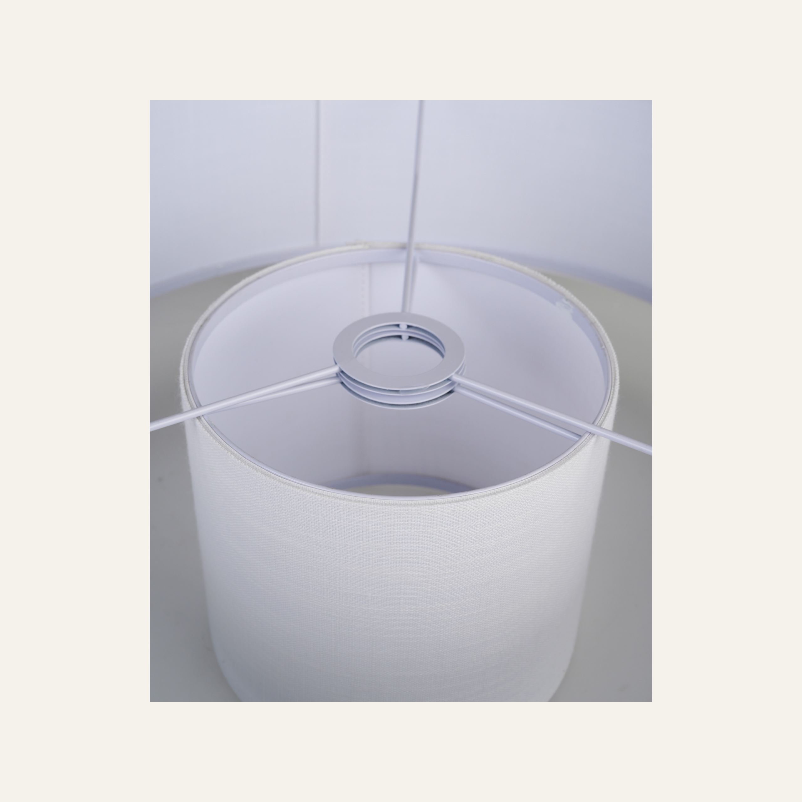 Lampeskjerm hvit - 3