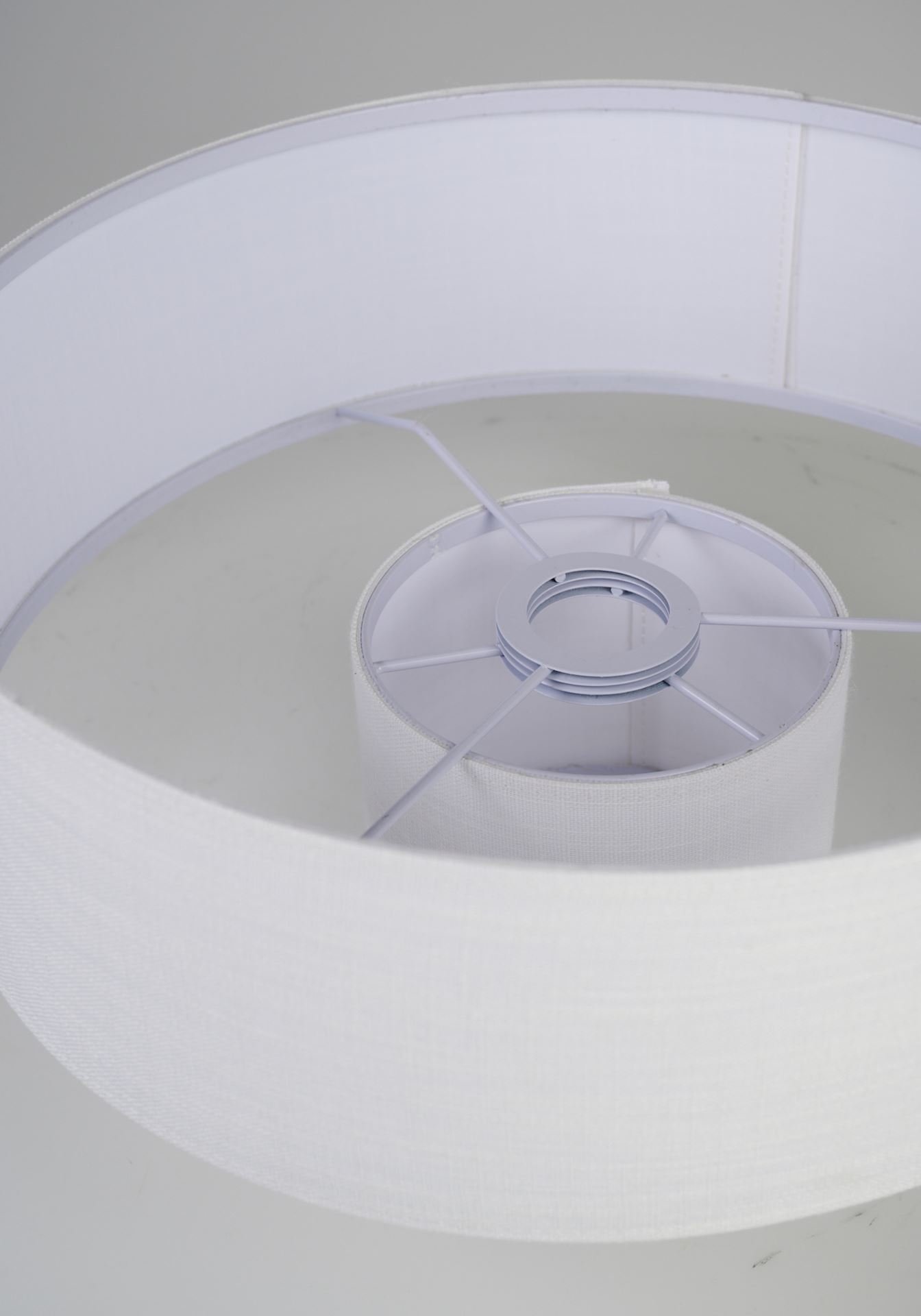 Lampeskjerm hvit - 21,5 cm ø38 hvit - 1