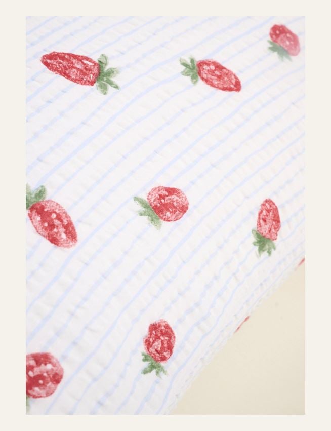 Krepp putevar lys blå - 2