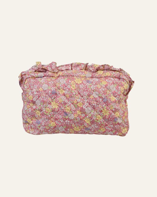 Stor toalettmappe multi rosa - 22x30 cm multi rosa - 1